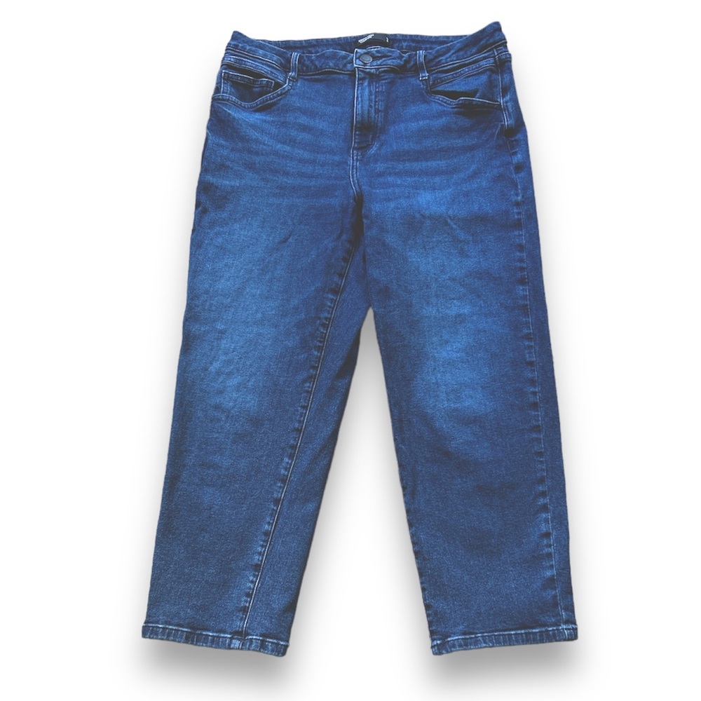Crop Blue Jeans Size 14 Simply Vera Vera Wang